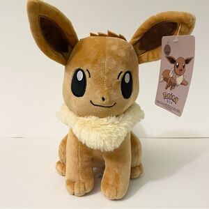 Pokemon Eevee Plush 8.5" Nintendo Stuffed Toy